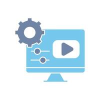 editing concept line icon. Simple element illustration. editing concept outline symbol design. vector
