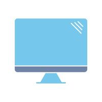 screen concept line icon. Simple element illustration. screen concept outline symbol design. vector