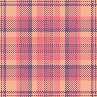 Textile design of textured plaid. Checkered fabric pattern swatch for shirt, dress, suit, wrapping paper print, invitation and gift card. vector