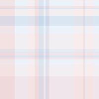 Mixed textile texture tartan, silk background check seamless. Empty pattern fabric plaid in white and light colors. vector