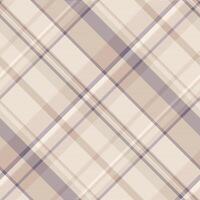 Male tartan fabric check, conceptual textile seamless. Christmas background pattern texture plaid in light and linen colors. vector