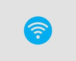 Free wi fi icon. Connection zone wifi symbol. Radio waves signal. vector