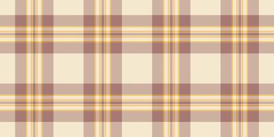 Blanket plaid tartan check, checks seamless background fabric. Flooring pattern texture textile in light and amber colors. vector
