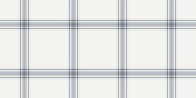 Fuzzy pattern seamless tartan, stylish texture fabric . Colorful plaid background check textile in white and grey colors. vector