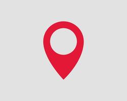 Map icons. Marker pointer. Pin location icon. GPS navigation symbol. vector