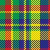 Seamless pattern of scottish tartan plaid. Repeatable background with check fabric texture. backdrop striped textile print. vector
