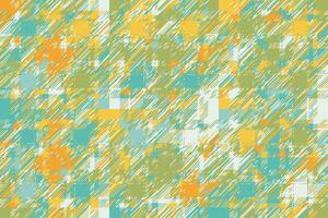 Modern glitch background. Color geometric abstract pattern . vector