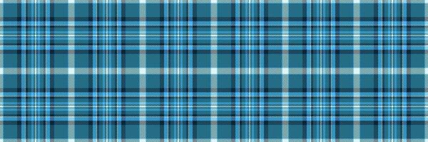 Mature background pattern texture, new textile seamless fabric. Shabby plaid tartan check in cyan and dark colors. vector