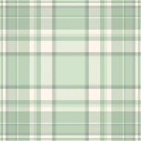 Craft plaid seamless texture, designer tartan check . Gift card textile pattern fabric background in pastel and light colors. vector