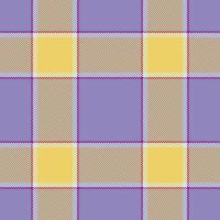 Plaid seamless pattern. Check fabric texture. textile print. vector