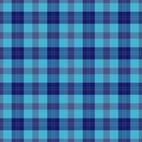 Customize textile tartan pattern, perfection seamless plaid. Tissue background texture check fabric in cyan and blue colors. vector