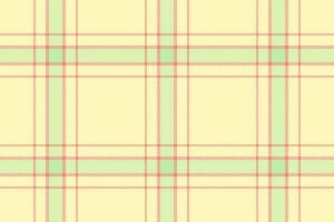 Seasonal seamless plaid , canvas check pattern texture. Many fabric textile background tartan in light and red colors. vector