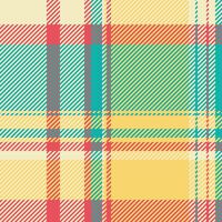 Customized tartan check, graphical textile plaid seamless. Diamond fabric background pattern texture in light and amber colors. vector