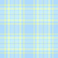 Business textile check plaid, wrapping pattern seamless fabric. Podium background texture tartan in light and cyan colors. vector