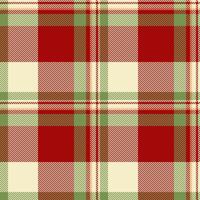 Birthday check pattern texture, front seamless background textile. Tidy fabric tartan plaid in red and light colors. vector