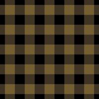 Britain background fabric texture, livingroom textile pattern. 2024 seamless check plaid tartan in black and amber colors. vector