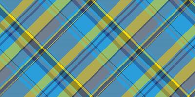 Part tartan pattern texture, tribal seamless textile. Furniture fabric plaid background check in cyan and slate gray colors. vector