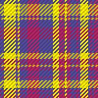 Seamless pattern of scottish tartan plaid. Repeatable background with check fabric texture. backdrop striped textile print. vector