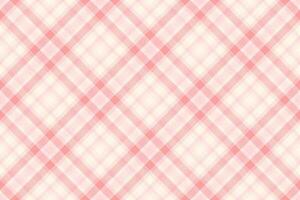 Garment background seamless fabric, periodic texture tartan . November check plaid pattern textile in light and red colors. vector