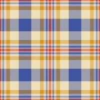 Plaid seamless pattern. Check fabric texture. textile print. vector