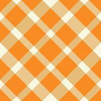 Machinery background textile texture, amazing pattern tartan . Bedroom plaid fabric seamless check in tangerine and bright colors. vector