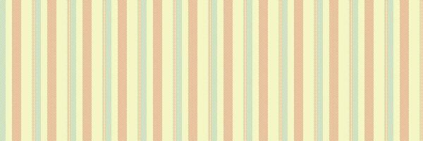 Manufacture fabric pattern vertical, folklore seamless stripe texture. Vertical lines textile background in light and red colors. vector