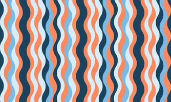 vertical striped design with flowing curves and textured waves. Artistic colors blend with simplicity and creativity, adding elegance to posters, textiles, or graphic prints with vibrant paint. vector