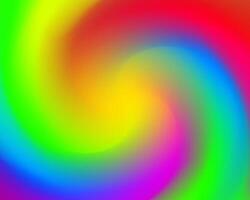 Bright rainbow swirl abstract background. twist wallpaper design. Shiny blur backdrop. vector