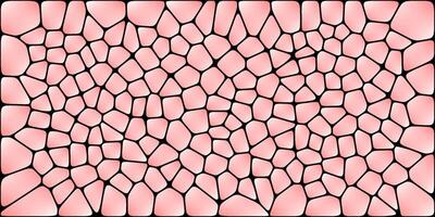 an abstract, irregular pattern with a mosaic like design, often referred to as a Voronoi pattern. Pink color vector