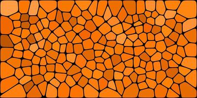 an abstract, irregular pattern with a mosaic like design, often referred to as a Voronoi pattern. Brown color vector
