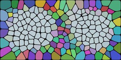 an abstract, irregular pattern with a mosaic like design, often referred to as a Voronoi pattern. vector