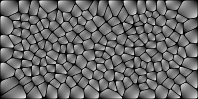 an abstract, irregular pattern with a mosaic like design, often referred to as a Voronoi pattern. Gray color vector
