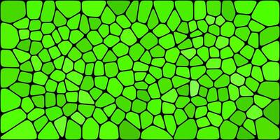 an abstract, irregular pattern with a mosaic like design, often referred to as a Voronoi pattern. Green color vector