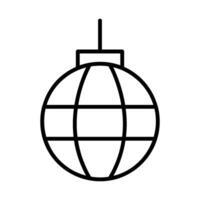 lamp in new year vector