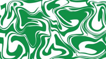 Emerald Waves Abstract Green and White Pattern vector