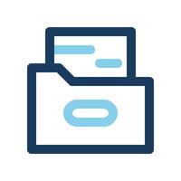 Document files icons color line. Simple design office symbols, can be used for websites, UI and mobile apps. vector