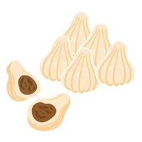 Indian Festival - Indian sweet food called Modak vector