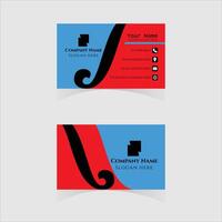 modern business card template design vector