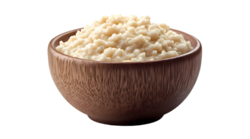 rice in a bowl on a transparent background png