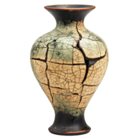 Isolated broken vase png
