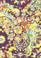 Forest Abstract Background multiple leaves vector