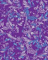 Leaf Background Floral Pattern vector