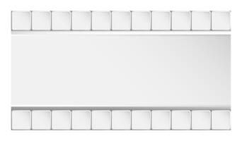 Mosaic silver colored tile buttons wall with rounded corners and big central part is made of large block. Gray ceramic copy space for design of web pages and interface. 3D background vector