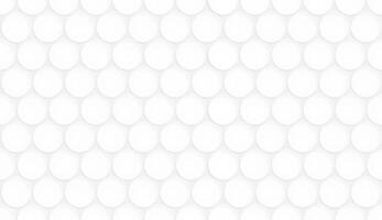 Round white colored tile plastic buttons with gray base material. Protective synthetic polymer with shock absorbing coating copy space for design of web pages and interface. 3D background vector