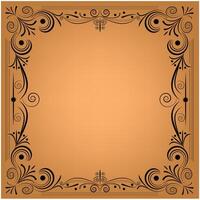 Ornamental element border frame ,A highly detailed, ornate, vintage-inspired background frame vector