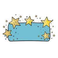 Star with copy space invitation backdrop. christmas greeting background vector