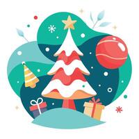 Abstract best quality christmas and new year luxury background vector