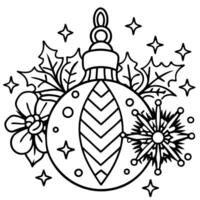 Decorative christmas background - stock picture backdrop vector