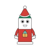 Christmas. paper style sculpture background with copy space. vector