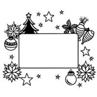 Photo of christmas background with copyspace. Christmas background concept. vector